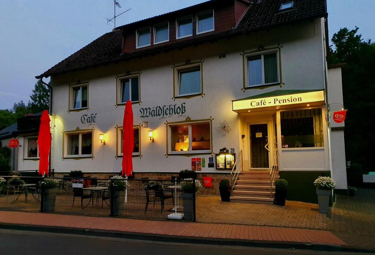 Pension Waldschloß Holzminden Exterior foto