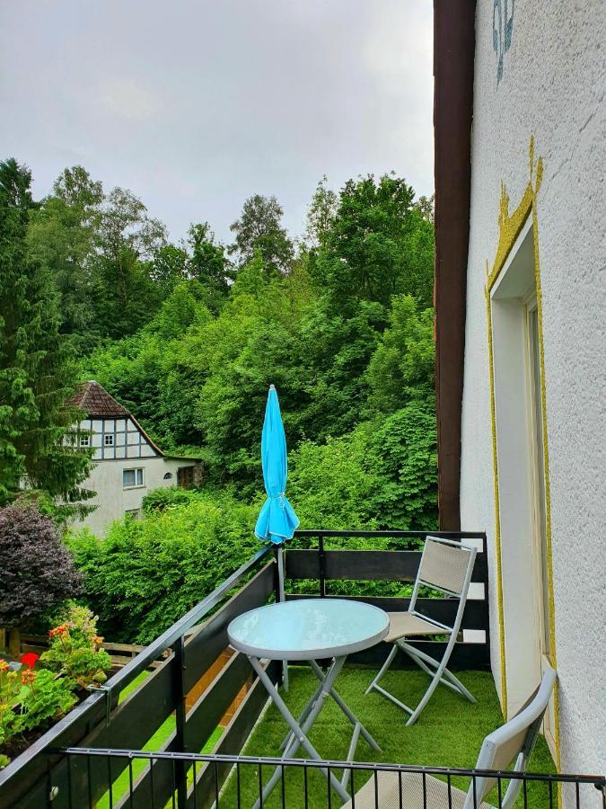 Pension Waldschloß Holzminden Exterior foto